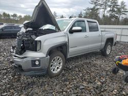 Buy Salvage Cars For Sale now at auction: 2015 GMC Sierra K1500 SLE