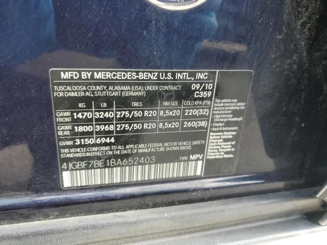 2011 Mercedes-Benz GL 450 4matic