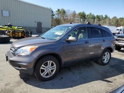 Salvage cars for sale at Exeter, RI auction: 2011 Honda CR-V EXL