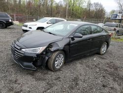 Salvage cars for sale from Copart Finksburg, MD: 2019 Hyundai Elantra SE