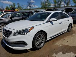 Salvage cars for sale at Bridgeton, MO auction: 2015 Hyundai Sonata Sport