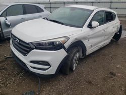 Salvage cars for sale at Elgin, IL auction: 2016 Hyundai Tucson Limited