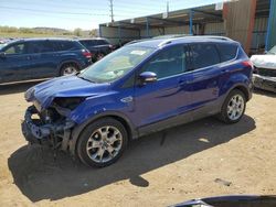 Salvage cars for sale from Copart Colorado Springs, CO: 2014 Ford Escape Titanium