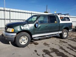 Salvage cars for sale at Littleton, CO auction: 2001 Ford F150 Supercrew