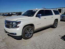 Chevrolet Suburban salvage cars for sale: 2015 Chevrolet Suburban K1500 LTZ