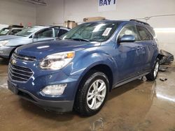 Salvage cars for sale at Elgin, IL auction: 2017 Chevrolet Equinox LT