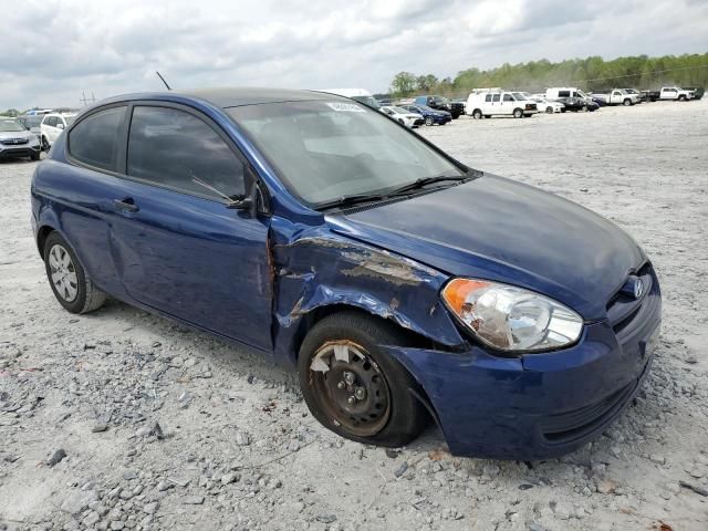 2010 Hyundai Accent Blue