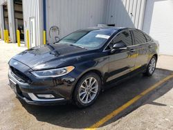 Salvage cars for sale from Copart Rogersville, MO: 2017 Ford Fusion SE