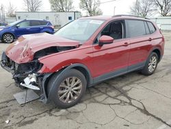 Salvage cars for sale from Copart Moraine, OH: 2018 Volkswagen Tiguan S