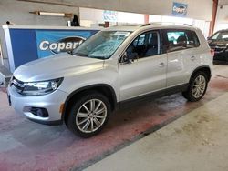 Salvage cars for sale at Angola, NY auction: 2012 Volkswagen Tiguan S