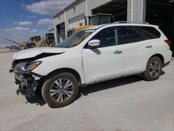 Nissan salvage cars for sale: 2018 Nissan Pathfinder S