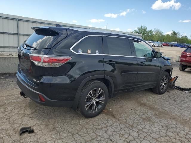 2016 Toyota Highlander XLE