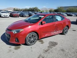 Salvage cars for sale from Copart Las Vegas, NV: 2016 Toyota Corolla L