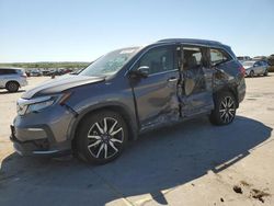 Salvage cars for sale at Grand Prairie, TX auction: 2019 Honda Pilot Elite
