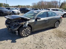 Salvage cars for sale at East Granby, CT auction: 2014 Honda Accord Hybrid EXL