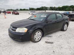 Salvage cars for sale from Copart New Braunfels, TX: 2014 Dodge Avenger SE