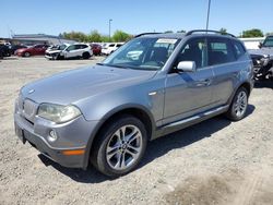 BMW X3 3.0SI salvage cars for sale: 2008 BMW X3 3.0SI