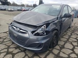 Hyundai Accent GLS salvage cars for sale: 2013 Hyundai Accent GLS