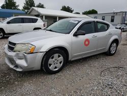 Salvage cars for sale at Prairie Grove, AR auction: 2010 Dodge Avenger SXT