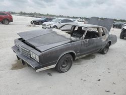 Salvage cars for sale from Copart Arcadia, FL: 1986 Chevrolet Monte Carlo