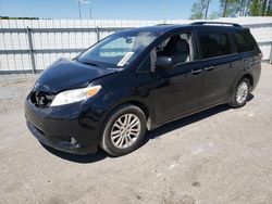 Salvage cars for sale at Dunn, NC auction: 2015 Toyota Sienna XLE