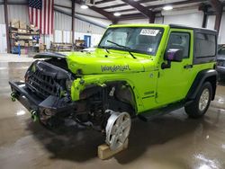 Salvage cars for sale at West Mifflin, PA auction: 2013 Jeep Wrangler Sport