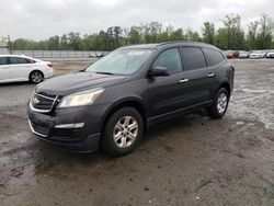 Salvage cars for sale at Lumberton, NC auction: 2014 Chevrolet Traverse LS