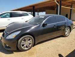 Salvage cars for sale at Tanner, AL auction: 2010 Infiniti G37