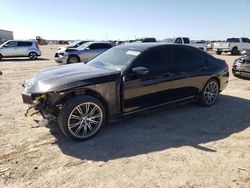Salvage cars for sale at Amarillo, TX auction: 2018 BMW 740 I