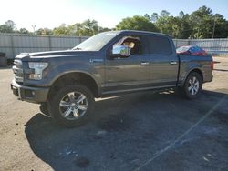 Salvage trucks for sale at Eight Mile, AL auction: 2015 Ford F150 Supercrew