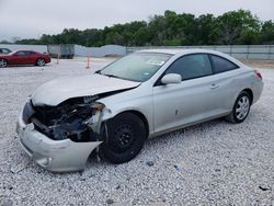 Salvage cars for sale at New Braunfels, TX auction: 2005 Toyota Camry Solara SE