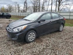Salvage cars for sale at Central Square, NY auction: 2017 Hyundai Accent SE