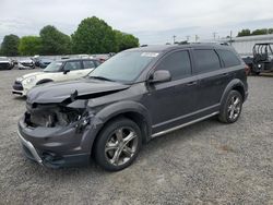 Salvage cars for sale at Mocksville, NC auction: 2016 Dodge Journey Crossroad