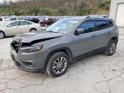 Salvage cars for sale at Hurricane, WV auction: 2020 Jeep Cherokee Latitude Plus