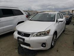Salvage cars for sale from Copart Martinez, CA: 2011 Lexus CT 200