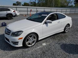 Salvage cars for sale at Gastonia, NC auction: 2013 Mercedes-Benz C 250