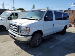 Salvage cars for sale at Wilmington, CA auction: 2013 Ford Econoline E350 Super Duty Wagon