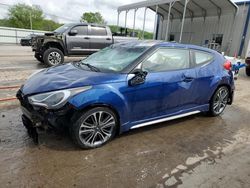 Hyundai Veloster Turbo salvage cars for sale: 2017 Hyundai Veloster Turbo