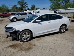Salvage cars for sale from Copart Hampton, VA: 2015 Chrysler 200 Limited