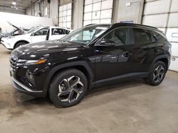 Salvage cars for sale at Blaine, MN auction: 2022 Hyundai Tucson SEL Convenience