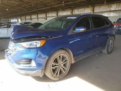 Salvage cars for sale at Phoenix, AZ auction: 2020 Ford Edge Titanium