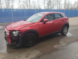 Vehiculos salvage en venta de Copart Atlantic Canada Auction, NB: 2018 Mazda CX-3 Sport