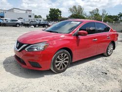 Salvage cars for sale from Copart Opa Locka, FL: 2019 Nissan Sentra S