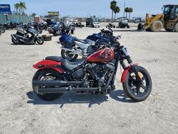 Salvage cars for sale from Copart West Palm Beach, FL: 2023 Harley-Davidson Fxbbs