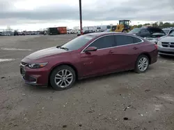 Salvage cars for sale from Copart Indianapolis, IN: 2016 Chevrolet Malibu LT