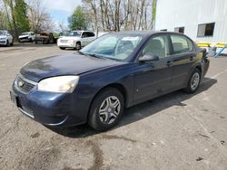 Salvage cars for sale from Copart Portland, OR: 2007 Chevrolet Malibu LS