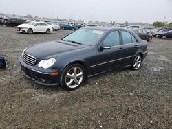 Mercedes-Benz C-Class salvage cars for sale: 2005 Mercedes-Benz C 230K Sport Sedan