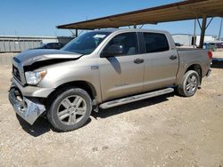 Vehiculos salvage en venta de Copart Temple, TX: 2008 Toyota Tundra Crewmax