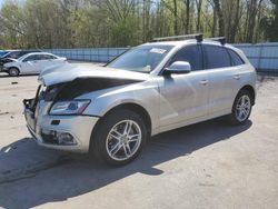 Salvage cars for sale at Glassboro, NJ auction: 2014 Audi Q5 Premium Plus