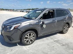 Salvage cars for sale at West Palm Beach, FL auction: 2022 Subaru Forester Limited